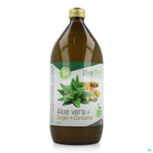 Packshot Biotona Aloe Vera Ginger Curcuma Sap 1l