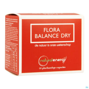 Packshot Flora Balance Dry V-caps30 Natural Energy Labophar