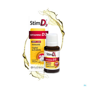 Packshot Stim D Vitamine D3 Fl 20ml