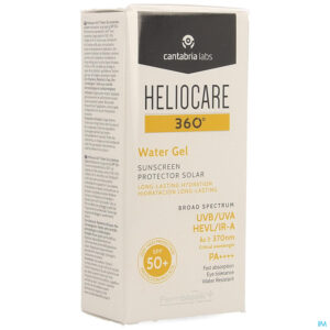 Packshot Heliocare 360 Water Gel Spf50+ 50ml