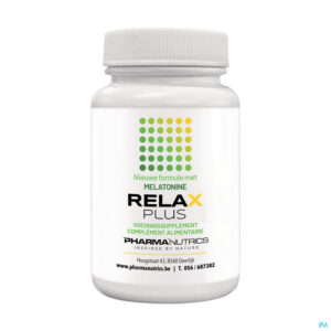 Packshot Relax Plus V-caps 120 Pharmanutrics