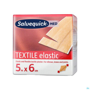 Packshot Salvequick Textiel 6cmx5m