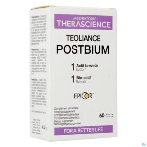 Packshot Teoliance Postbium Caps 60 Phy451b