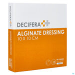 Packshot Decifera Alginate Dressing 10x10cm 5