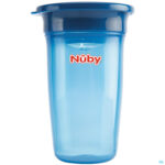 Packshot Nuby 360° Wonder Cup 300ml Blauw 6m+