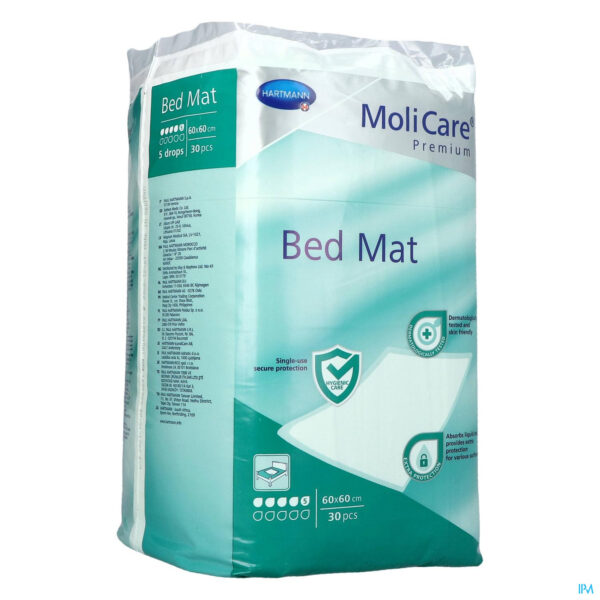 Packshot Molicare Pr Bed Mat 5d 60x60 30 P/s