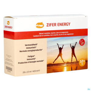 Packshot Zifer Energy Amp 28x15ml