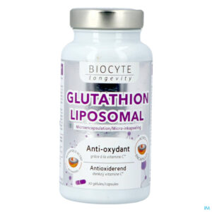 Packshot Biocyte Glutathion Liposomal Caps 30