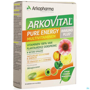 Packshot Arkovital Pure Energy Immunoplus Comp 30