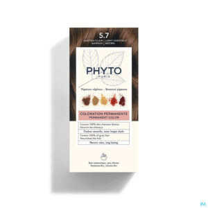 Packshot Phytocolor 5.7 Chatain Clair Marron