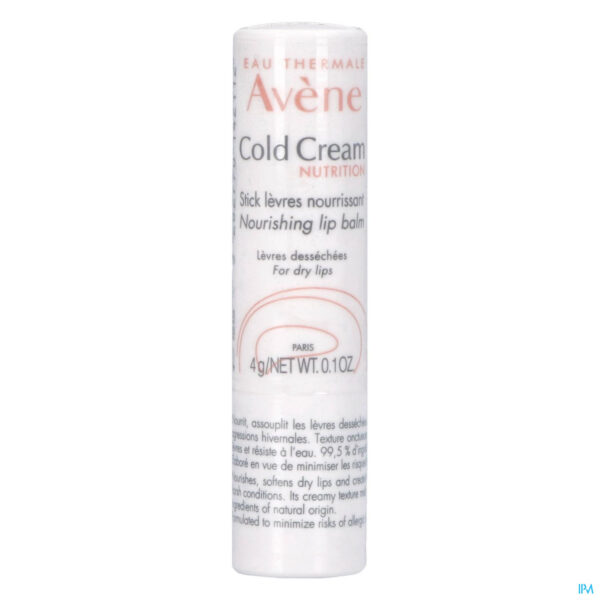 Packshot Avene Cold Cream Voedende Lipstick 4g