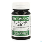 Packshot Curcuma Gold Caps 30 Phytomance Pt272