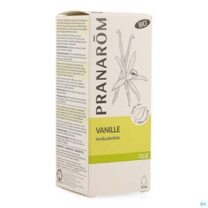 Packshot Vanille Plant.olie 50ml Pranarom