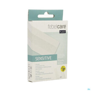 Packshot Febelcare Plast Sensitive Uncut 10x6cm 10
