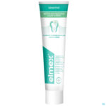 Productshot Elmex Sensitive Clean&fresh Tandpasta Tube 75ml