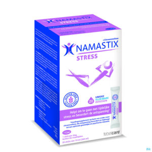 Packshot Namastix Stress Sticks 20x10ml