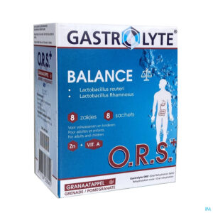 Packshot Gastrolyte Balance Zakje 8