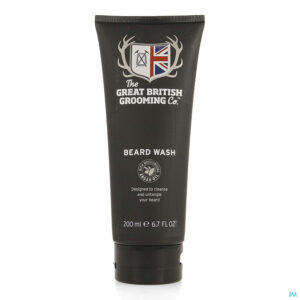 Packshot Great British Grooming Beard Wash 200ml