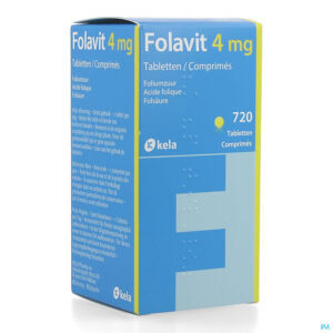 Packshot Folavit 4mg Comp 720 X 4mg