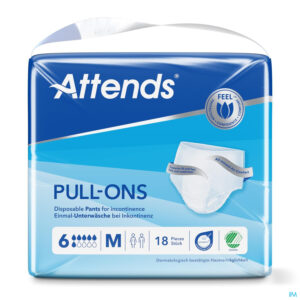 Packshot Attends Pull-ons 6m 1x18