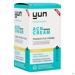 Packshot Yun Acn Probiotic Repair Gezichtscreme 50ml