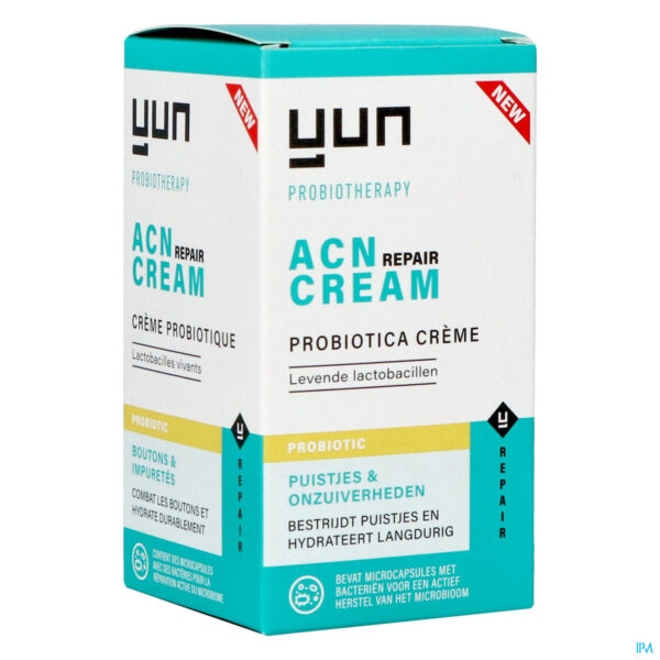 Packshot Yun Acn Probiotic Repair Gezichtscreme 50ml