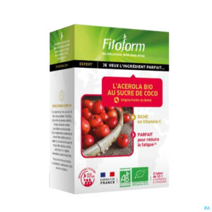 Packshot Fitoform Veggie Acerola 100 Bio Comp 24
