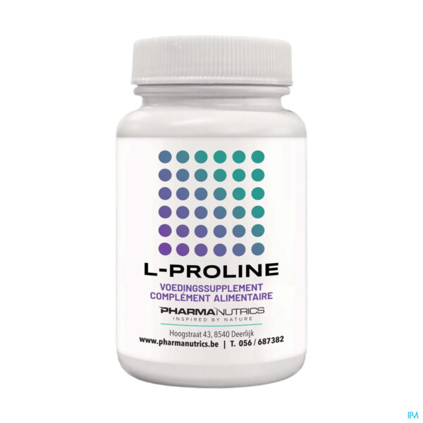 Packshot l-proline V-caps 60 Pharmanutrics
