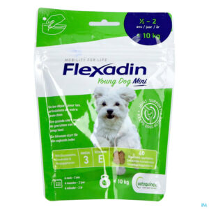 Packshot Flexadin Young Dog Mini Chew 60