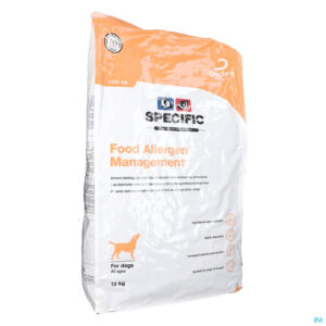 Packshot Specific Cdd-hy Food Allergy Management 12kg