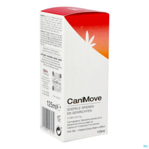 Packshot Canmove Gel Tube 125ml Cbx Medical
