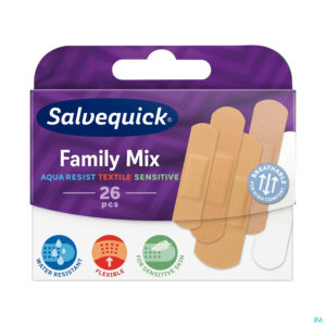 Packshot Salvequick Family Mix 26