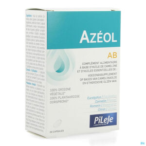 Packshot Azeol Ab Caps 30