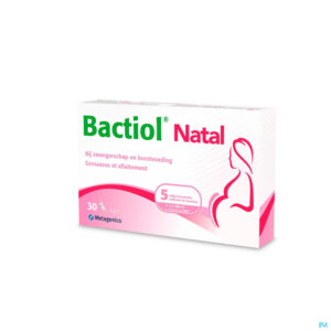 Packshot Bactiol Natal Metagenics Comp 30