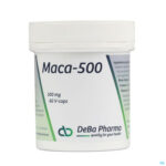 Productshot Maca 500 V-caps 60 Deba