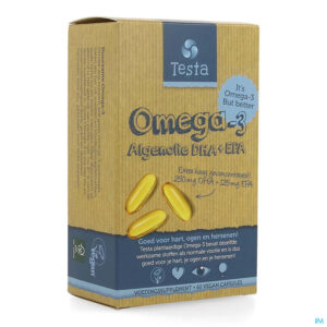 Packshot Testa Omega 3 Algenolie Dha/epa Softgels 60