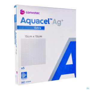 Packshot Aquacel Ag+ Extra 15 X 15cm 5 413568