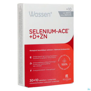 Packshot Selenium-ace+d+zn Comp 30 + Comp 10 Gratis Revogan
