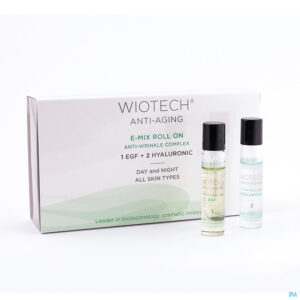Packshot Wiotech A/age E-mix A/wrinkle Complex 5ml + 5ml