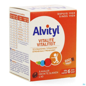 Packshot Alvityl Vitaliteit Tabl 40