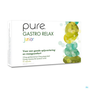 Packshot Pure Gastro Relax Junior Caps 10