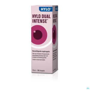 Packshot Hylo-dual Intense Oogdruppels 10ml