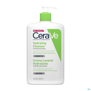 Packshot Cerave Hydraterende Reinigingscreme Pompfl 1l