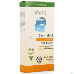 Packshot Physalis Roll-on Clear Mind Bio 10ml