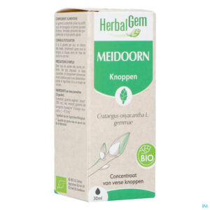Packshot Herbalgem Meidoorn Bio 30ml