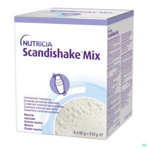 Packshot Scandishake Mix Neutraal Zakje 6x85g Nf