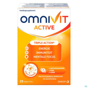 Packshot Omnivit Active Comp 28