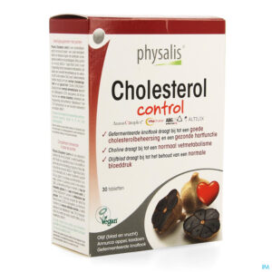 Packshot Physalis Cholesterol Control Blister Comp 30