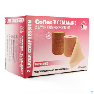 Packshot Andover Coflex Calamine Lite 2layer 10,0cm Rol 2