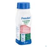 Productshot Fresubin Thickened Level 2 Drink Aardbei 4x200ml
